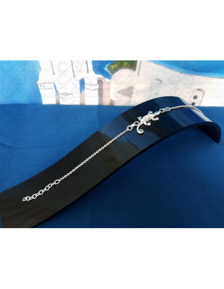 SB 0153 Braccialetto in Argento con Occhio di Shiva