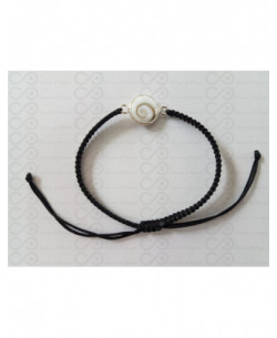 SB 0157 Braccialetto in Argento con Occhio di Shiva