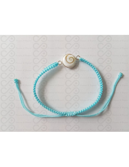 SB 0162 Braccialetto in Argento con Occhio di Shiva