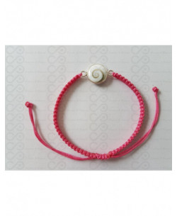 SB 0165 Pulseira Olho Shiva Prata