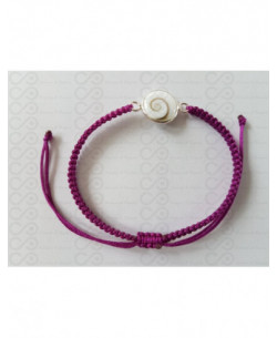 SB 0166 Pulsera Shiva Ojo Plata