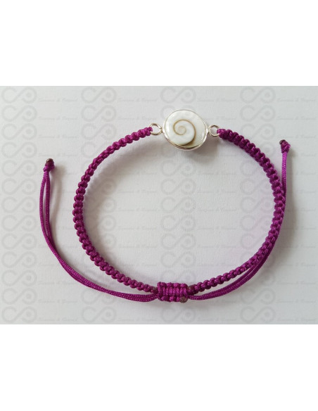 SB 0166 Bracelet Shiva Eye Silver