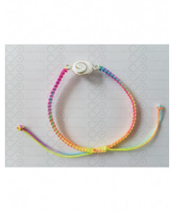 SB 0167 Braccialetto in Argento con Occhio di Shiva