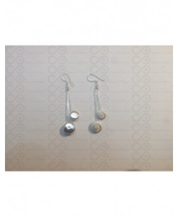 LE 0002 Orecchini in Argento con Occhio di Shiva 2