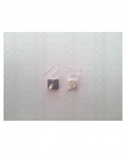 LE 0007 Boucles d'oreilles Shiva Oeil Argent 2