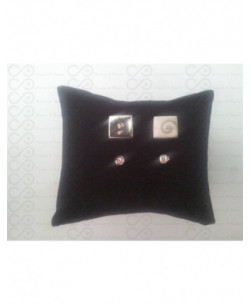 LE 0007s Boucles d'oreilles Shiva Oeil Argent 2