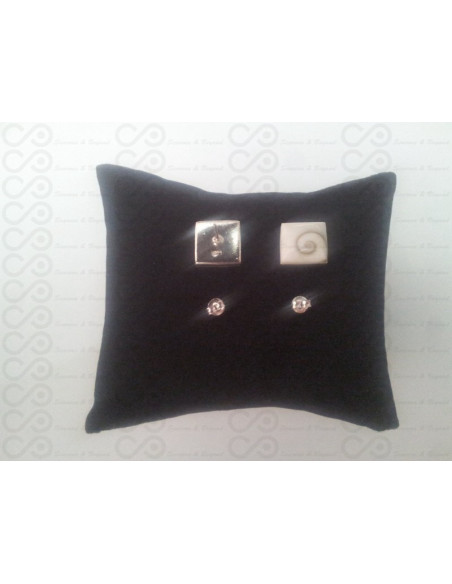 LE 0007s Boucles d'oreilles Shiva Oeil Argent