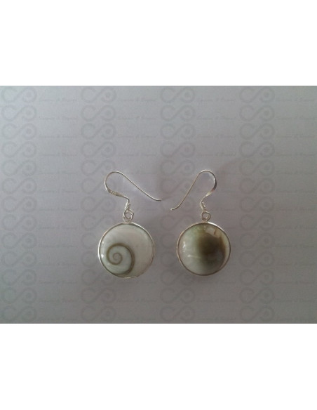 LE 0011 Ohrringe Shiva Auge Silber