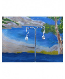 LE 0023o Orecchini in Argento con Occhio di Shiva