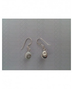 LE 0023o Boucles d'oreilles Shiva Oeil Argent 2