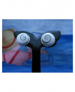 LE 0027s Ohrringe Shiva Auge Silber