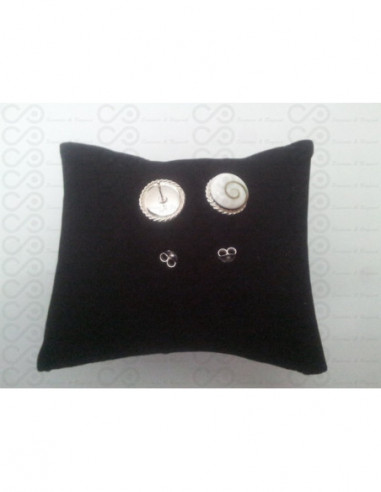 LE 0027s Ohrringe Shiva Auge Silber