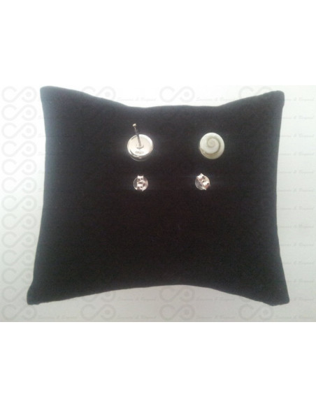 LE 0035sr Ohrringe Shiva Auge Silber