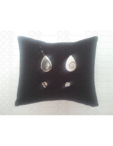 LE 0070s Boucles d'oreilles Shiva Oeil Argent
