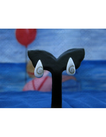 LE 0072s Pendientes Shiva Ojo Plata