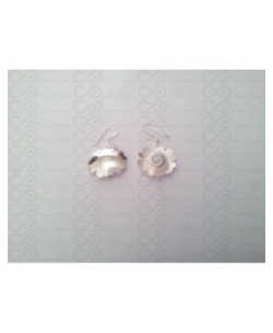 LE 0077 Boucles d'oreilles Shiva Oeil Argent 2